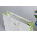 China Supplies Export Coated Paper Bag with Twist Rope Handle